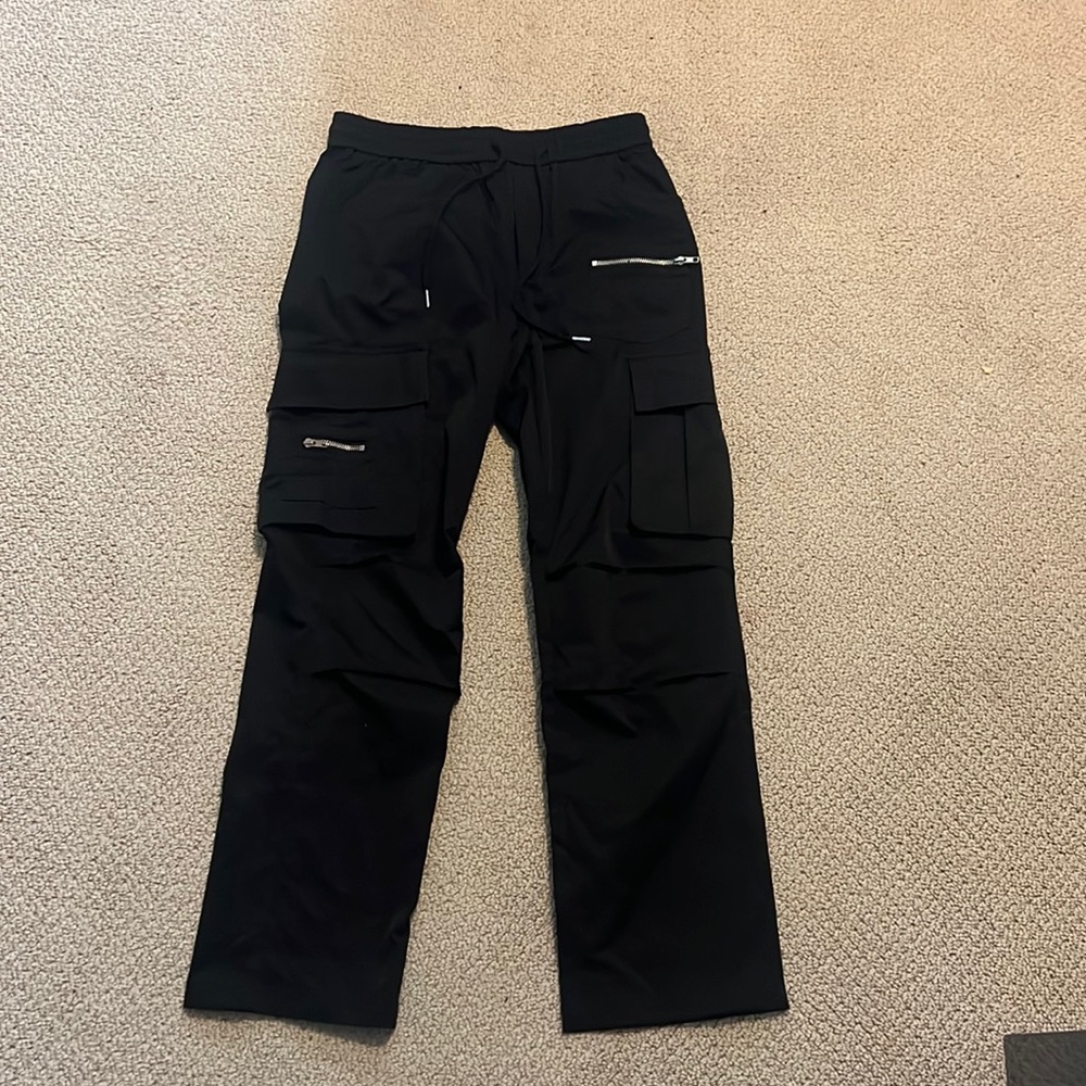 SHEIN Drawstring Waist Flap Pocket Cargo Pants